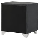 Melody Upholstered 2-drawer Nightstand Grey