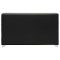 Melody 6-drawer Upholstered Dresser Grey