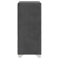 Melody 5-drawer Bedroom Chest Grey