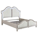 Evangeline 5-piece Eastern King Bedroom Set Silver Oak - Home & Sleep Outlet