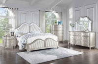 Evangeline 5-piece California King Bedroom Set Silver Oak - Home & Sleep Outlet
