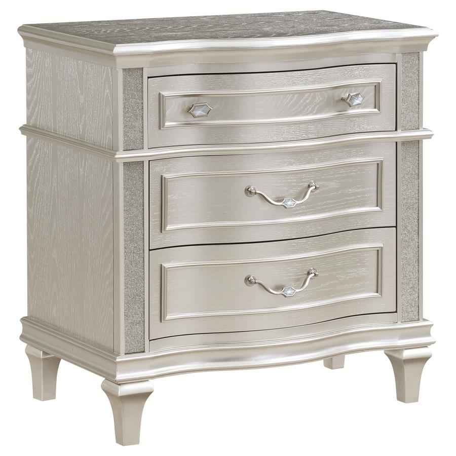 Evangeline 5-piece California King Bedroom Set Silver Oak - Home & Sleep Outlet