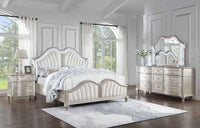 Evangeline 4-piece Queen Bedroom Set Silver Oak - Home & Sleep Outlet