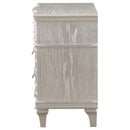 Evangeline 3-drawer Nightstand Silver Oak - Home & Sleep Outlet