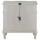 Evangeline 3-drawer Nightstand Silver Oak - Home & Sleep Outlet