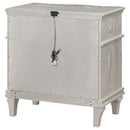 Evangeline 3-drawer Nightstand Silver Oak - Home & Sleep Outlet