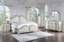 Evangeline 9-drawer Dresser with Mirror Silver Oak - Home & Sleep Outlet