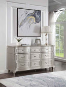 Evangeline 9-drawer Dresser Silver Oak - Home & Sleep Outlet