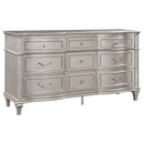 Evangeline 9-drawer Dresser Silver Oak - Home & Sleep Outlet