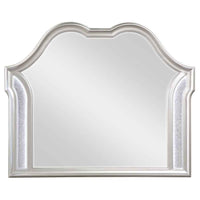 Evangeline Dresser Mirror Silver Oak - Home & Sleep Outlet