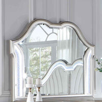 Evangeline Dresser Mirror Silver Oak - Home & Sleep Outlet