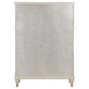 Evangeline 6-drawer Bedroom Chest Silver Oak - Home & Sleep Outlet