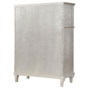 Evangeline 6-drawer Bedroom Chest Silver Oak - Home & Sleep Outlet