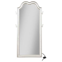 Evangeline Full Length LED Light Floor Mirror Silver Oak - Home & Sleep Outlet