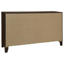 Welsley 4-piece Eastern King Bedroom Set Walnut - Home & Sleep Outlet