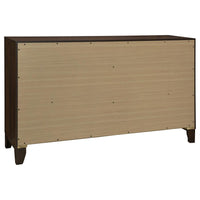 Welsley 4-piece Eastern King Bedroom Set Walnut - Home & Sleep Outlet