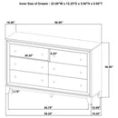 Welsley 4-piece Eastern King Bedroom Set Walnut - Home & Sleep Outlet
