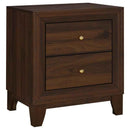 Welsley 5-piece Eastern King Bedroom Set Walnut - Home & Sleep Outlet