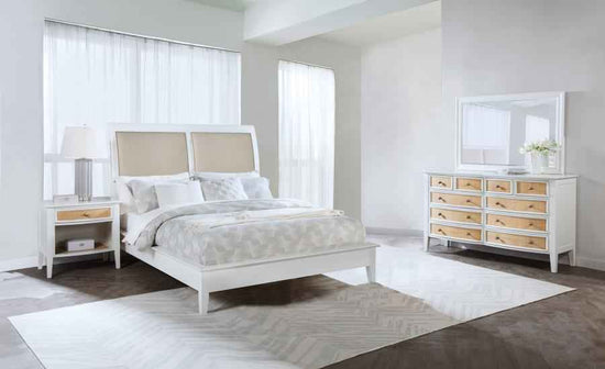 Bexhill 4-piece California King Bedroom Set White