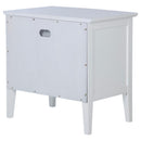 Bexhill 1-drawer Nightstand Bedside Table White