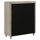 Antonella 5-drawer Bedroom Chest Ivory and Camel
