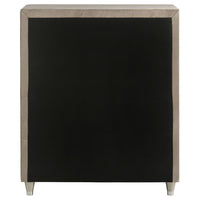 Antonella 5-drawer Bedroom Chest Ivory and Camel