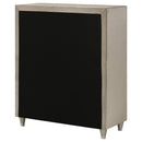 Antonella 5-drawer Bedroom Chest Ivory and Camel