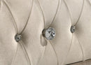 Antonella 5-drawer Bedroom Chest Ivory and Camel