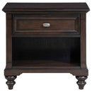 Andover 4-piece California King Bedroom Set Dark Oak