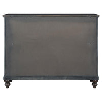 Andover 8-drawer Dresser Cabinet Dark Oak