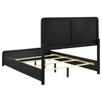 Home & Sleep Outlet - Cavelle 51-inch Upholstered Full Panel Bed Black