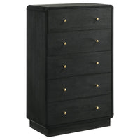 Cavelle 5-piece Queen Bedroom Set Black