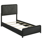 Home & Sleep Outlet - Cavelle 4-piece Twin Bedroom Set Black