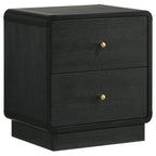 Home & Sleep Outlet - Cavelle 4-piece Twin Bedroom Set Black