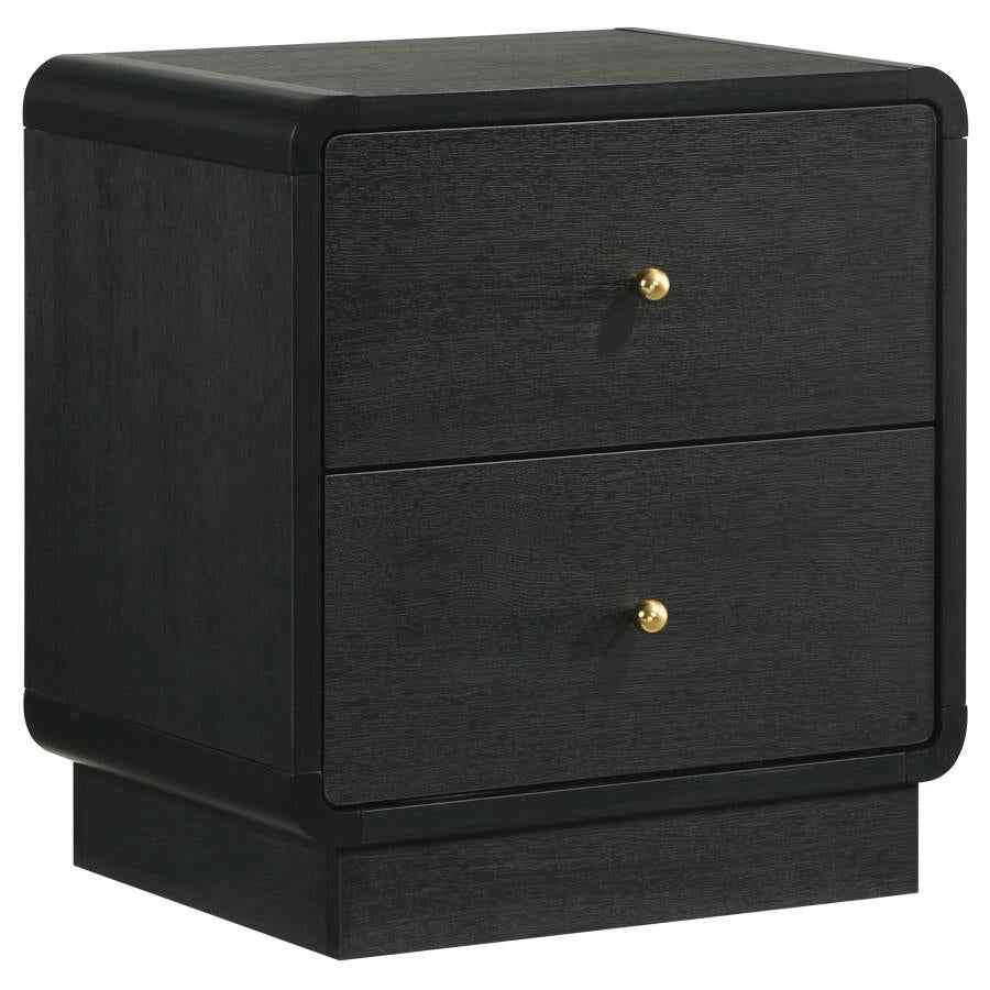 Cavelle 5-piece Twin Bedroom Set Black