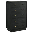 Cavelle 5-piece Twin Bedroom Set Black
