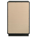 Cavelle 5-drawer Chest of Drawers Black