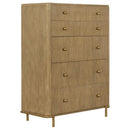 Arini 5-piece California King Bedroom Set Sand Wash