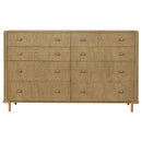 Arini 8-drawer Dresser Sand Wash