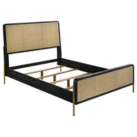 Arini 5-piece California King Bedroom Set Black and Natural