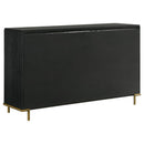 Arini 4-piece California King Bedroom Set Cream and Black