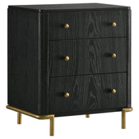 Arini 5-piece California King Bedroom Set Cream and Black