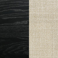 Arini 56-inch California King Panel Bed Cream and Black