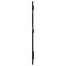 Arini Cane Weave Full Length Standing Floor Mirror Black