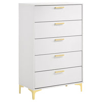 Kendall 5-piece Eastern King Bedroom Set White