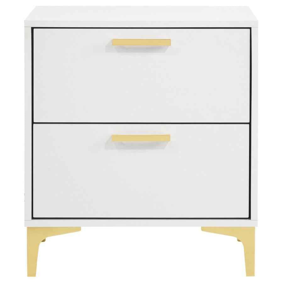 Kendall 2-drawer Nightstand White