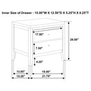 Wilkes 5-piece Queen Bedroom Set Dark Cocoa