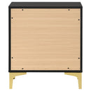 Kendall 2-drawer Nightstand Black