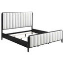 Brookmead 5-piece Upholstered Eastern King Bedroom Set Black