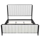 Brookmead 60-inch Upholstered Eastern King Bed Black